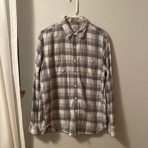 Never worn! J Crew Mens Flannel - Size L